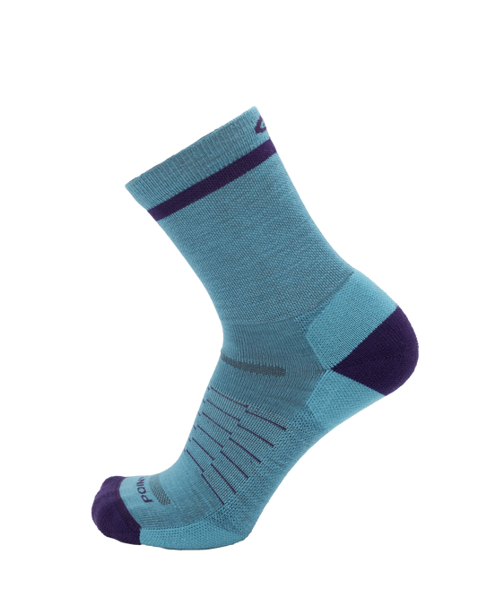 Color Block Extra Light 3/4 Crew 3-Pack Robin's Egg - Lavender - Brick