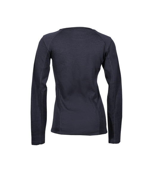 Women's Merino Wool Base Layer, Women's Long Sleeve Crew, Women's Thermal Underwear, Women's Long Johns, Women'e Merino Wool Crew Top