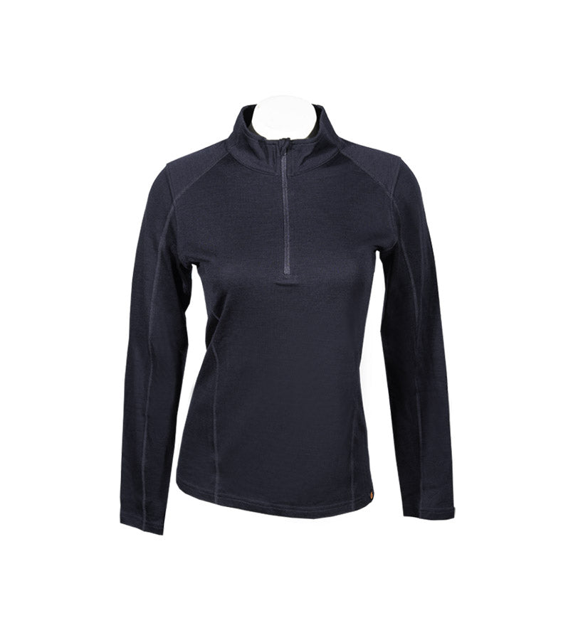 Women's Base Layer Long Sleeve Mid-Weight 1/4 Zip Top - Point6