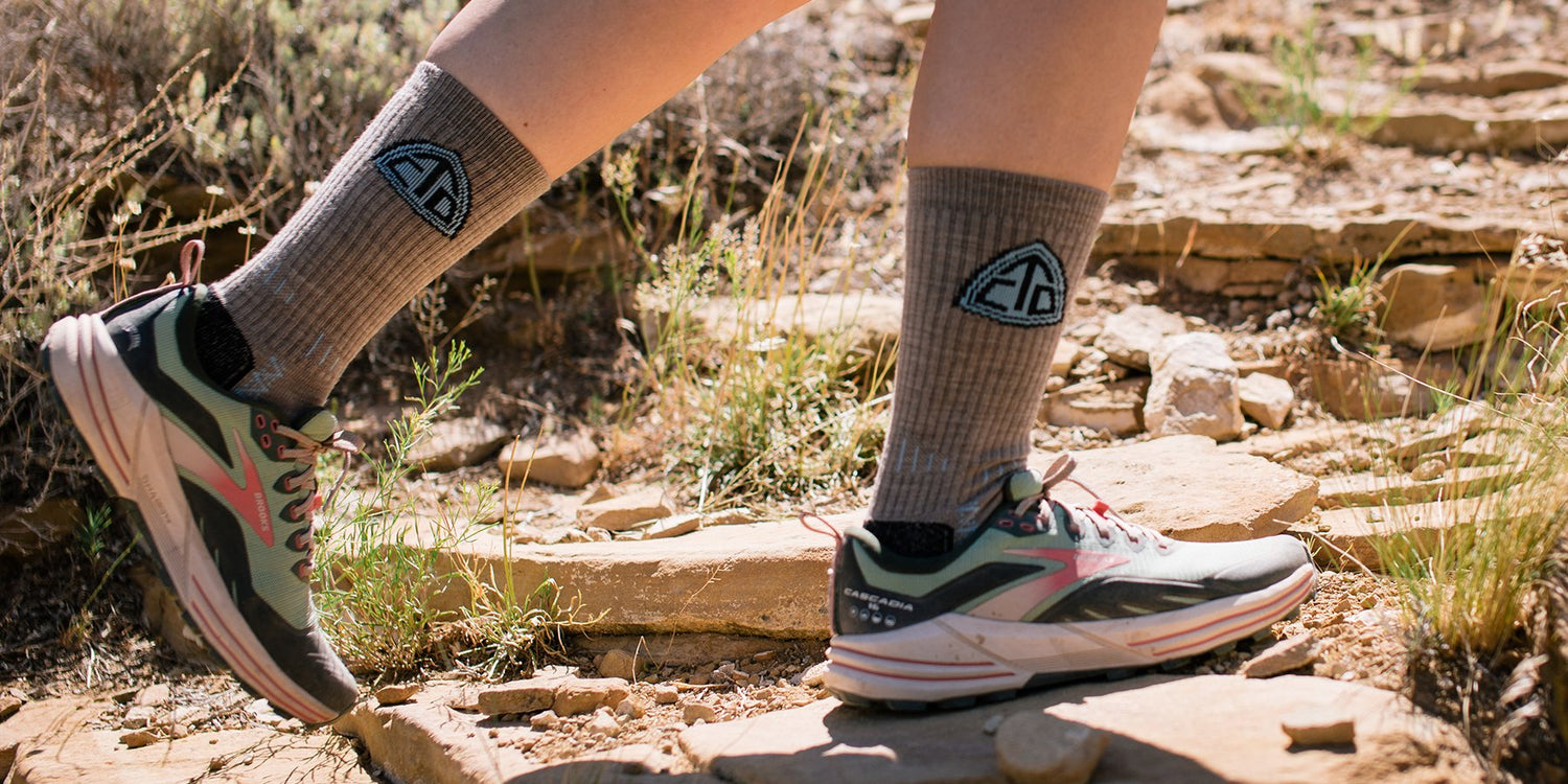 merino wool socks, trout unlimited socks, national forest foundation socks, AT socks, CDT socks, PCT socks, Leave No Trace socks, merino wool socks that give back