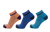 Color Block Extra Light 1/4 Crew 3-Pack : Apricot - Classic Blue - Caribbean
