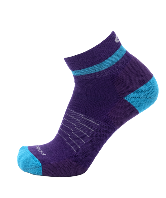 Color Block Extra Light 1/4 Crew 3-Pack : Imperial - Turquoise - Mustard