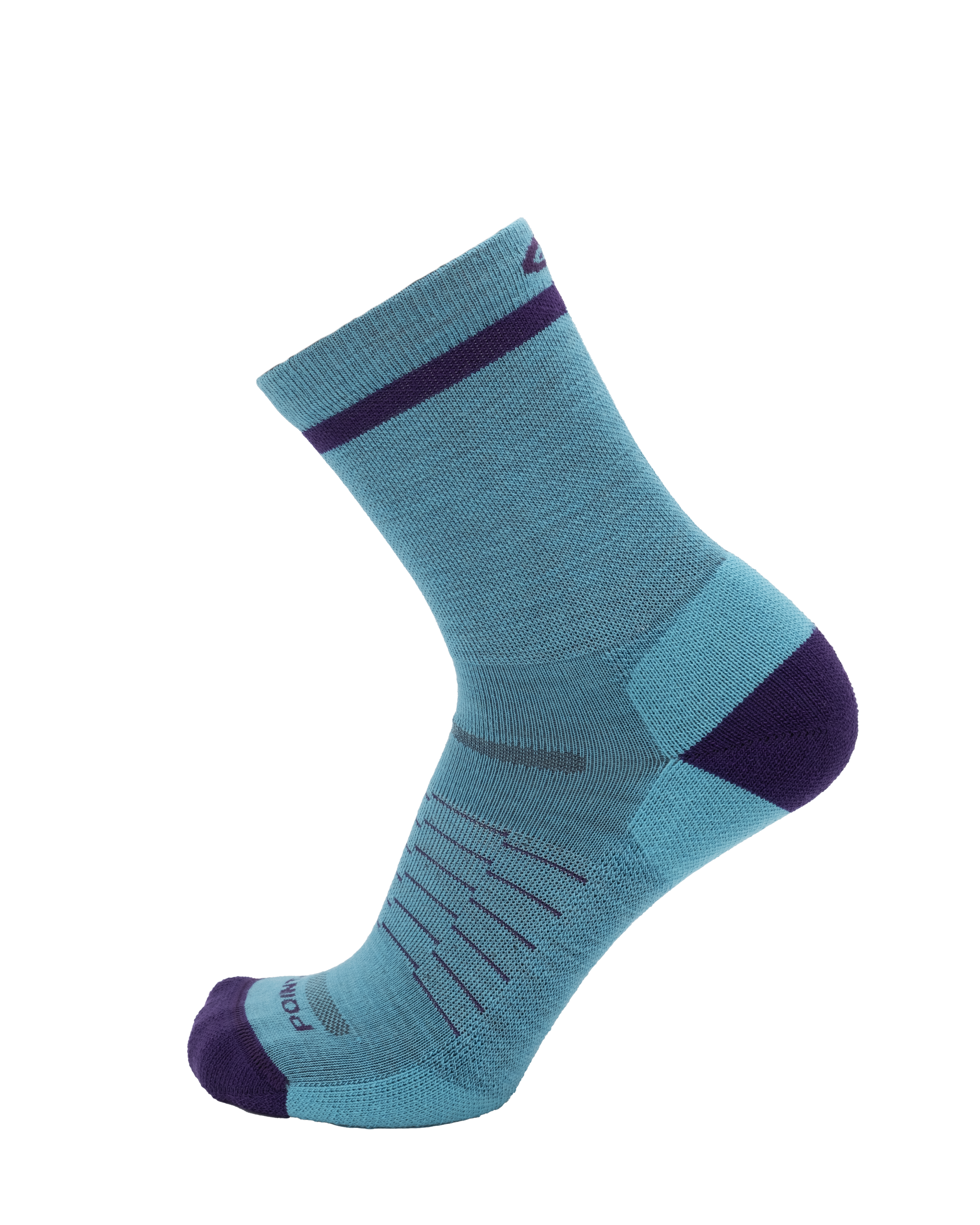 Color Block Extra Light 3/4 Crew 3-Pack  Robin's Egg - Lavender - Brick