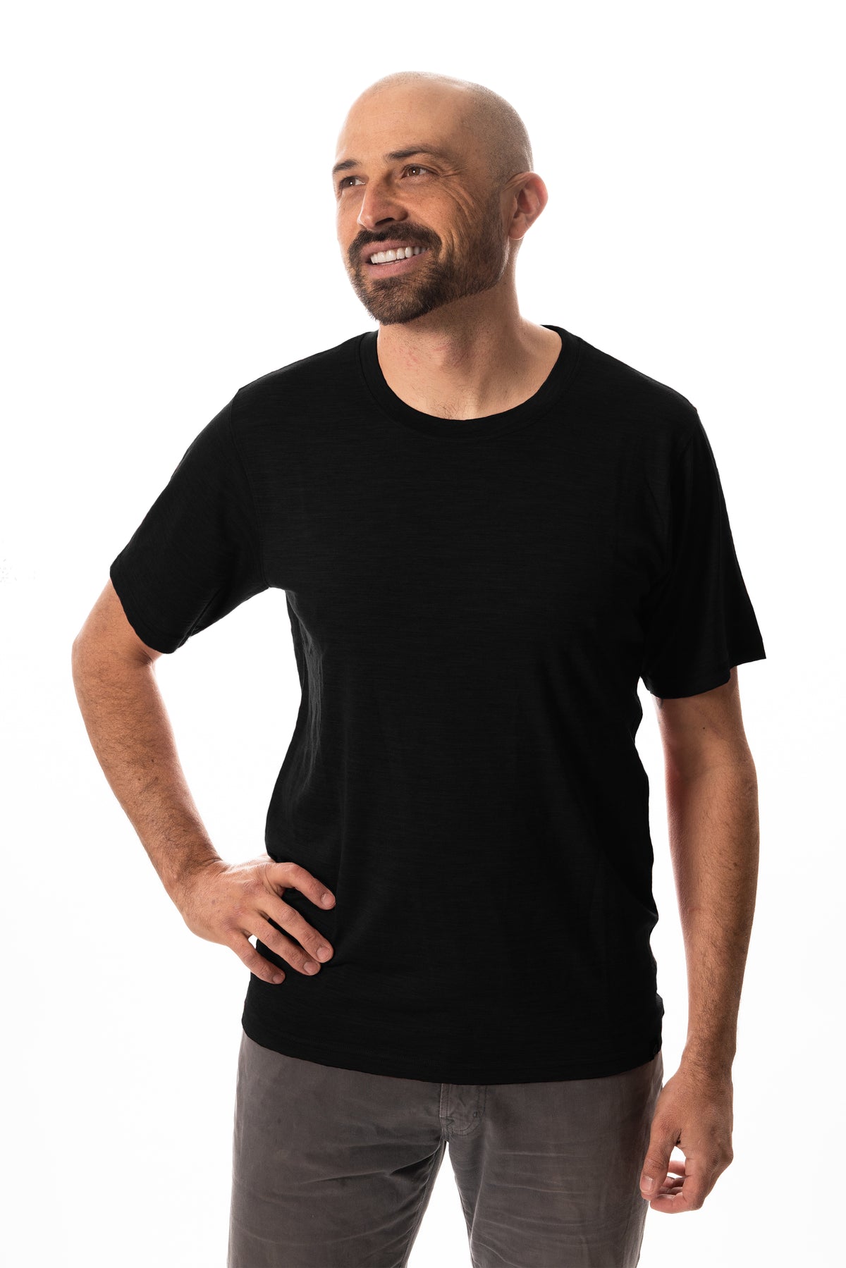 Men&#39;s Alpine Mid-Weight Merino Wool Tee