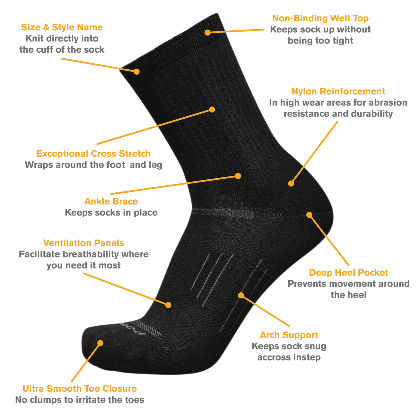 St. Jude Extra Light 3/4 Crew