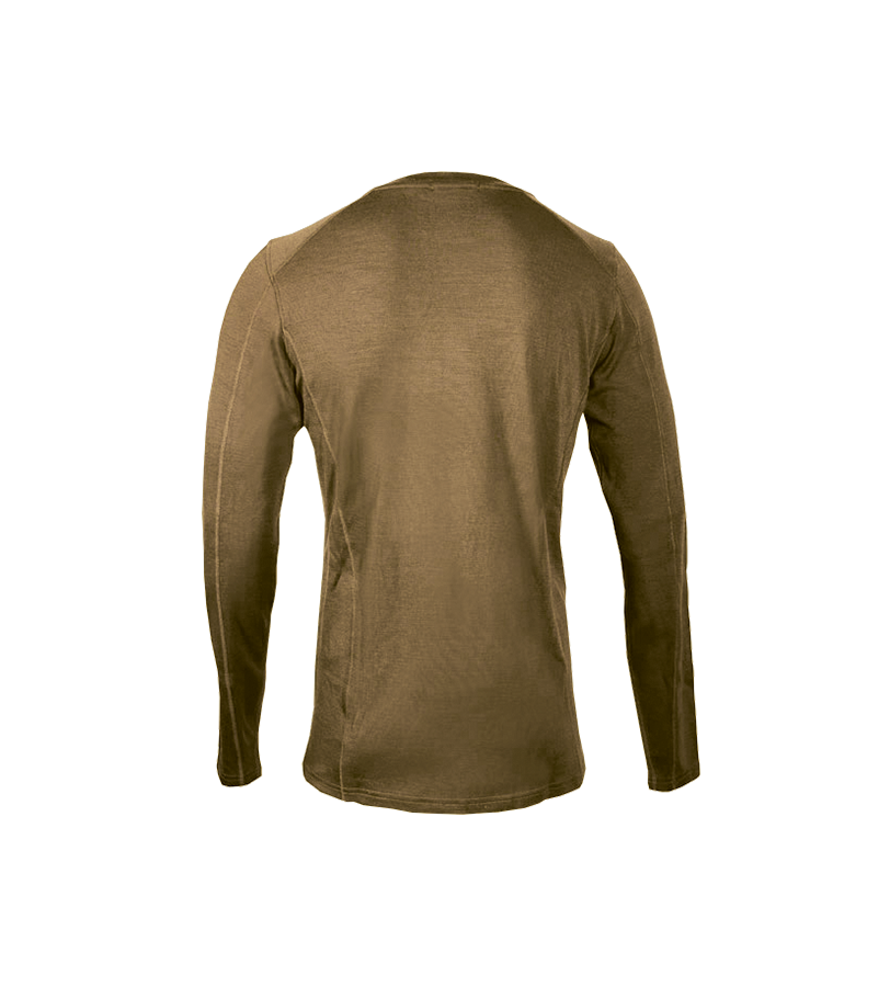 Men's Base Layer Long Sleeve Mid-Weight Crew Neck Top