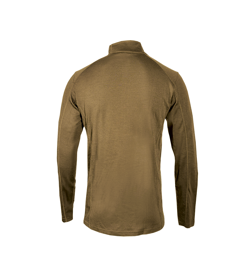 Men's Base Layer Long Sleeve Mid-Weight 1/4 Zip Top